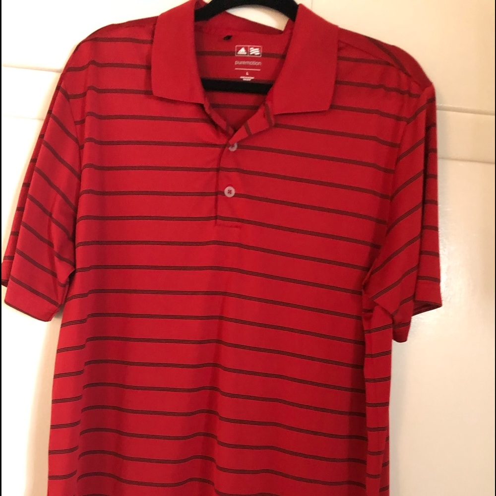 Adidas size large golf shirt